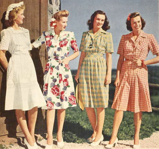 Vintage Abigail Dress - Sustainable Vintage