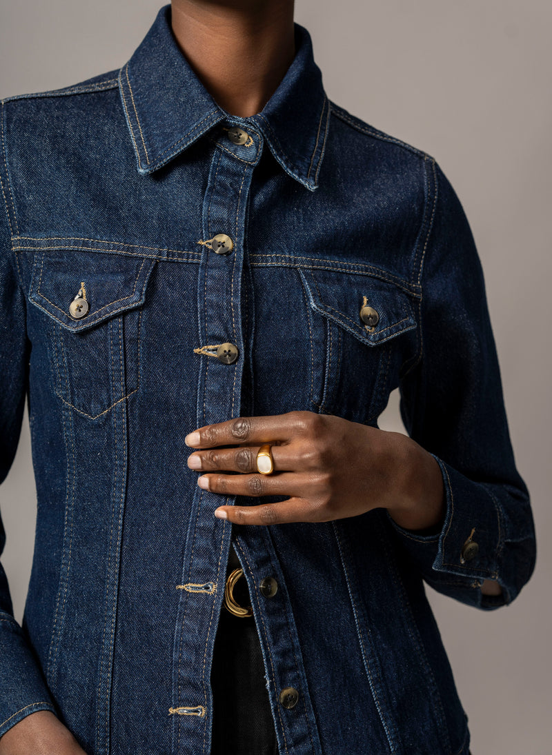 Alex Ultimate Tailored Denim Shirt