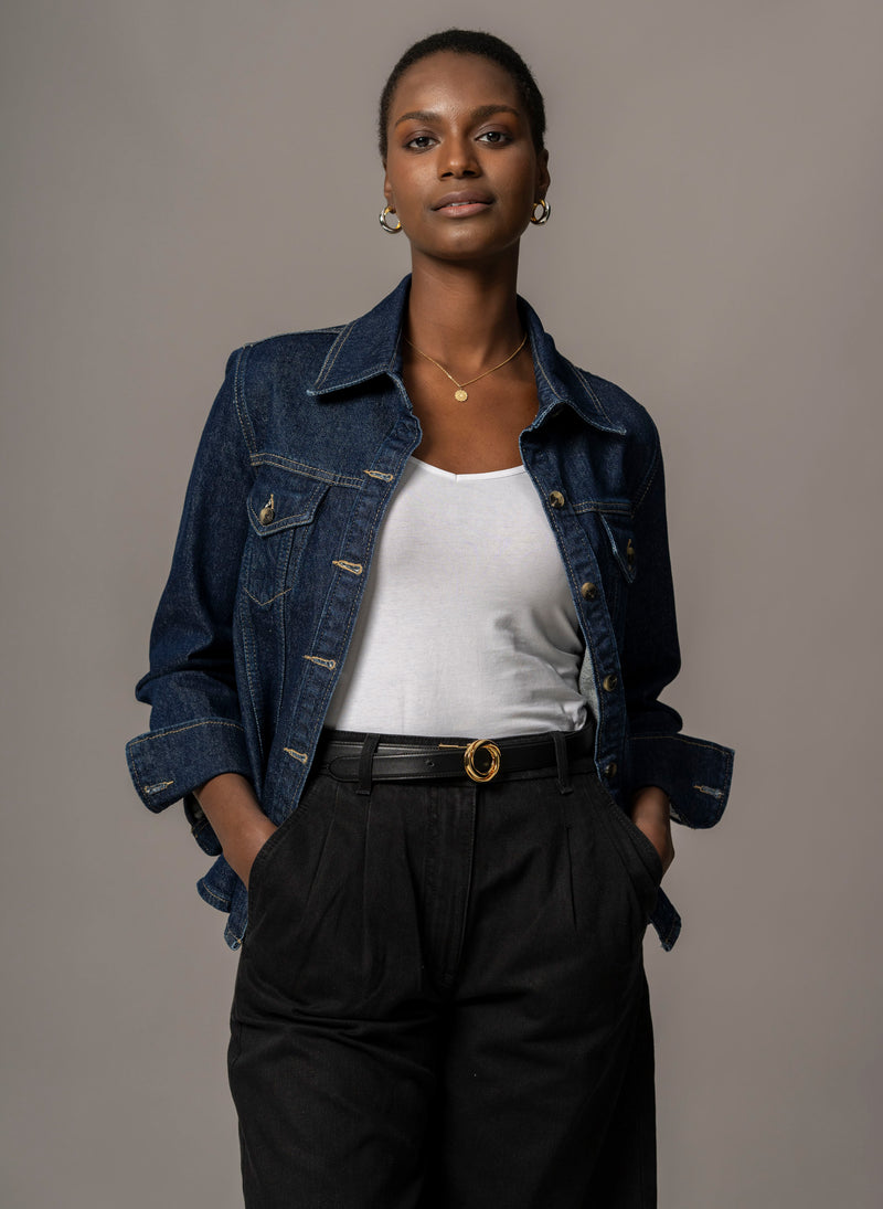 Alex Ultimate Tailored Denim Shirt