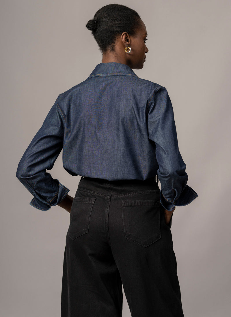 Nara Everyday Easy Fit Denim Shirt