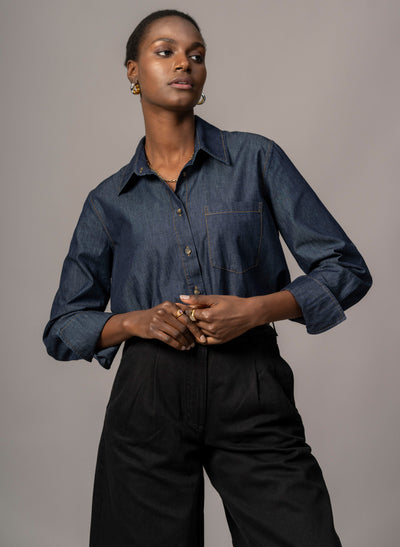 Nara Everyday Easy Fit Denim Shirt